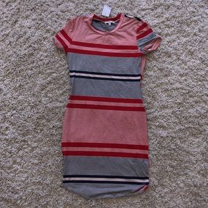 NWT Charlotte Russe Bodycon Striped Dress
